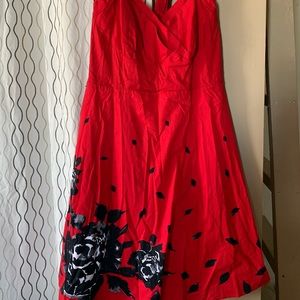 Le Chateau Halter Dress